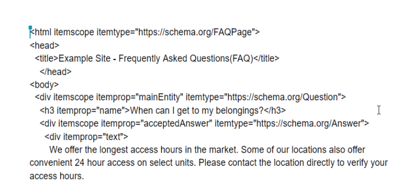 Schema Markup FAQ